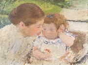 Mary Cassatt Susan Comforting the Baby No. 1 oil